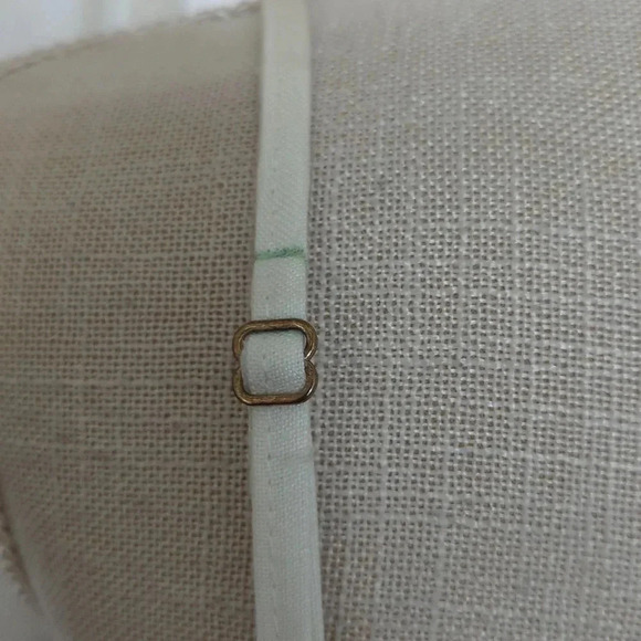 Cece Black and White Linen Blend Stripe Spaghetti strap Dress - Picture 8 of 10